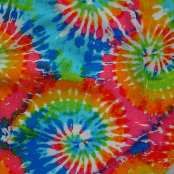 Cabana Del Sol Tie-Dye Swimwear 2-Piece Set Bikini Top & Bottoms NWT L - Picture 9 of 10